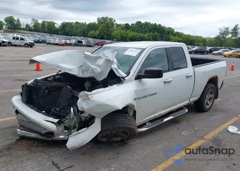 2012 Ram 1500 Slt z USA, uszkodzony, nr VIN 1C6RD7GT3CS252099